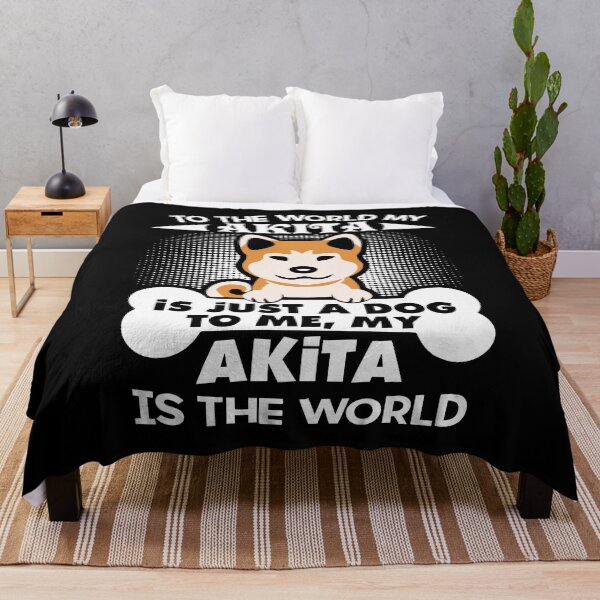 Item preview, Akita Is My World designed and sold by UnknownArtistt.