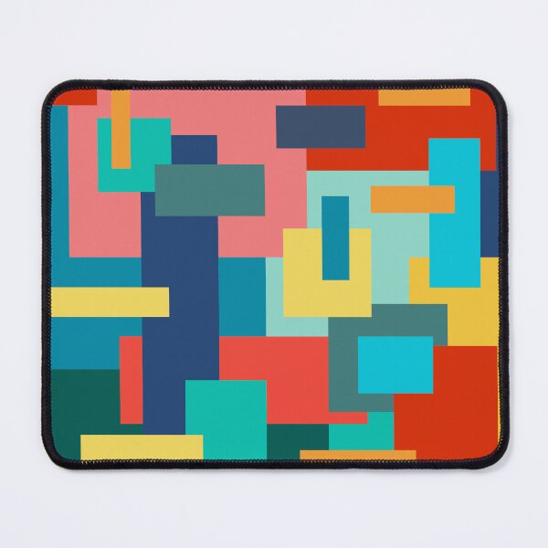 Item preview, Retro Cubist Pattern designed and sold by Texterns.