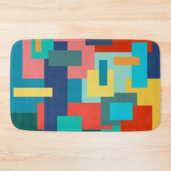 Item preview, Retro Cubist Pattern designed and sold by Texterns.