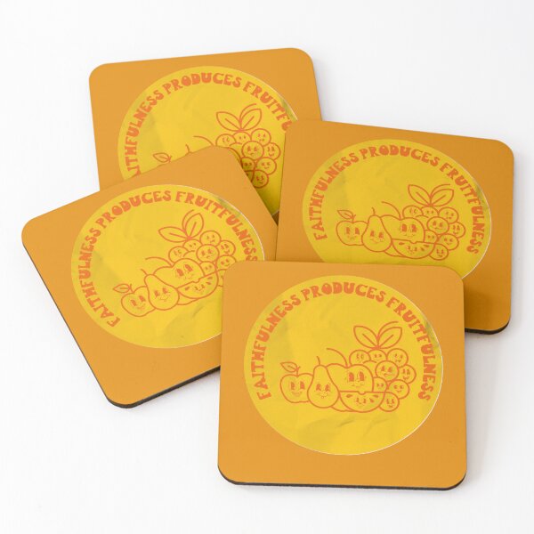 Item preview, Faithfulness Produces Fruitfulness - Cute Retro Fruit designed and sold by AshTreeCrtvCo.