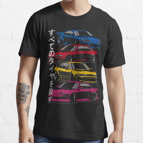 Kill all tires. Silvia S13, S14, S15 (color) Essential T-Shirt