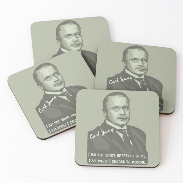 Item preview, Carl Jung Portrait and Quote designed and sold by Unhinged Heather.