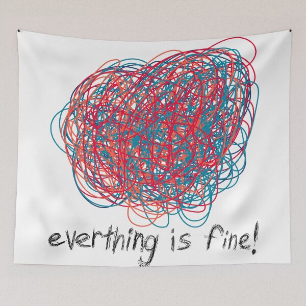 Item preview, Everything Is Fine designed and sold by Texterns.