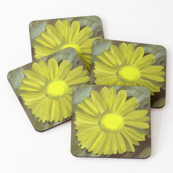 Item preview, My yellow Daisy in compoil  designed and sold by RemieJames.