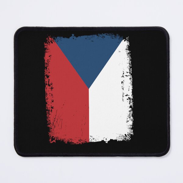 Item preview, Czechia Flag Disstressed designed and sold by rafaeltto.