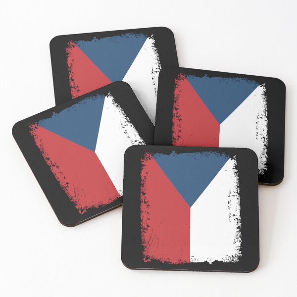 Item preview, Czechia Flag Disstressed designed and sold by rafaeltto.