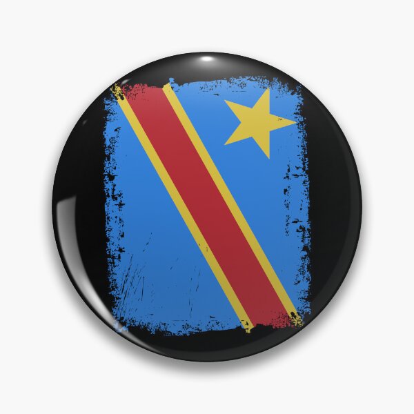 Item preview, Democratic Republic of the Congo Flag Disstressed designed and sold by rafaeltto.