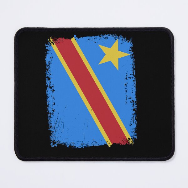 Item preview, Democratic Republic of the Congo Flag Disstressed designed and sold by rafaeltto.