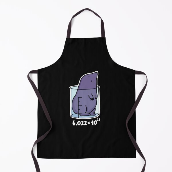 Item preview, Chemistry Mole Funny Animal Puns (Dark BG) designed and sold by punnybone.