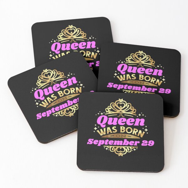 Item preview, A Queen was born September 29 th Happy  designed and sold by Cortney Cristobal.