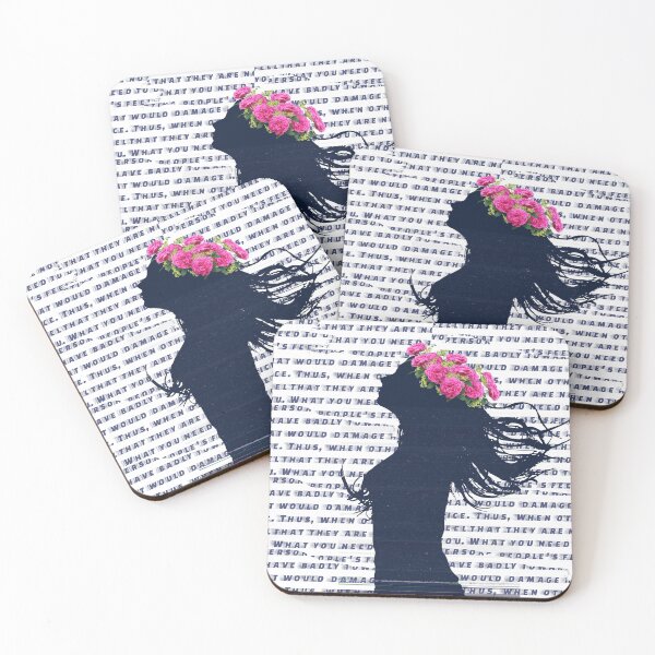 Item preview, flower Girl Sketch on paper designed and sold by TypeWrite.