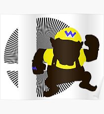 Wario (Classic) - Sunset Shores Poster