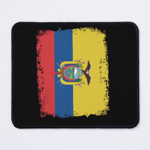 Item preview, Ecuador Flag Distressed designed and sold by rafaeltto.
