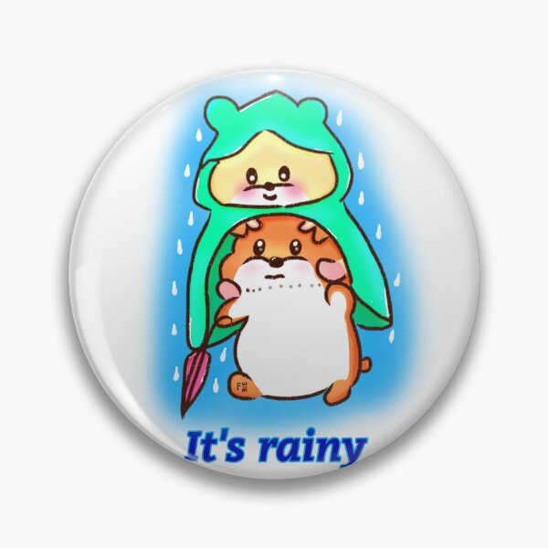 Item preview, Hamster | Hamster Lover - It's rainy v5 designed and sold by FennyWijayaMomo.