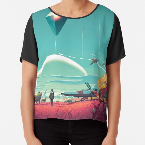 No Mans Sky - Horizon Chiffon Top