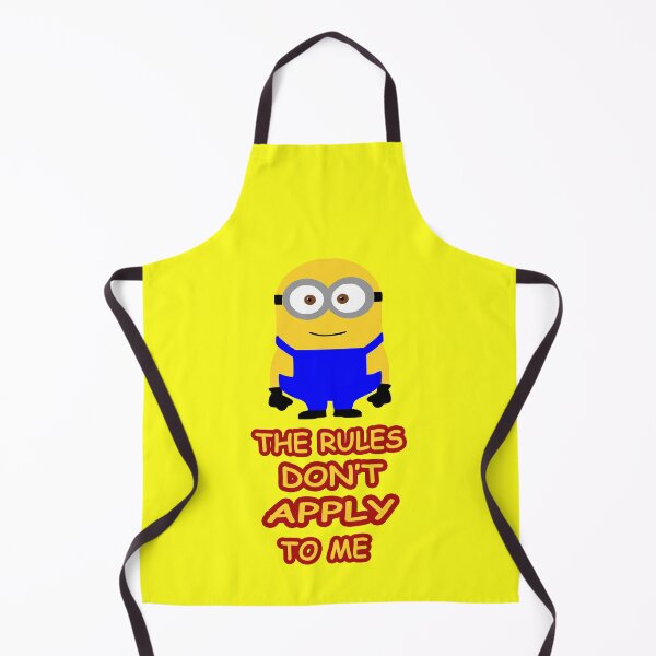 Item preview, THE RULES DON'T APPLY TO ME,MINION designed and sold by JustAmbers.