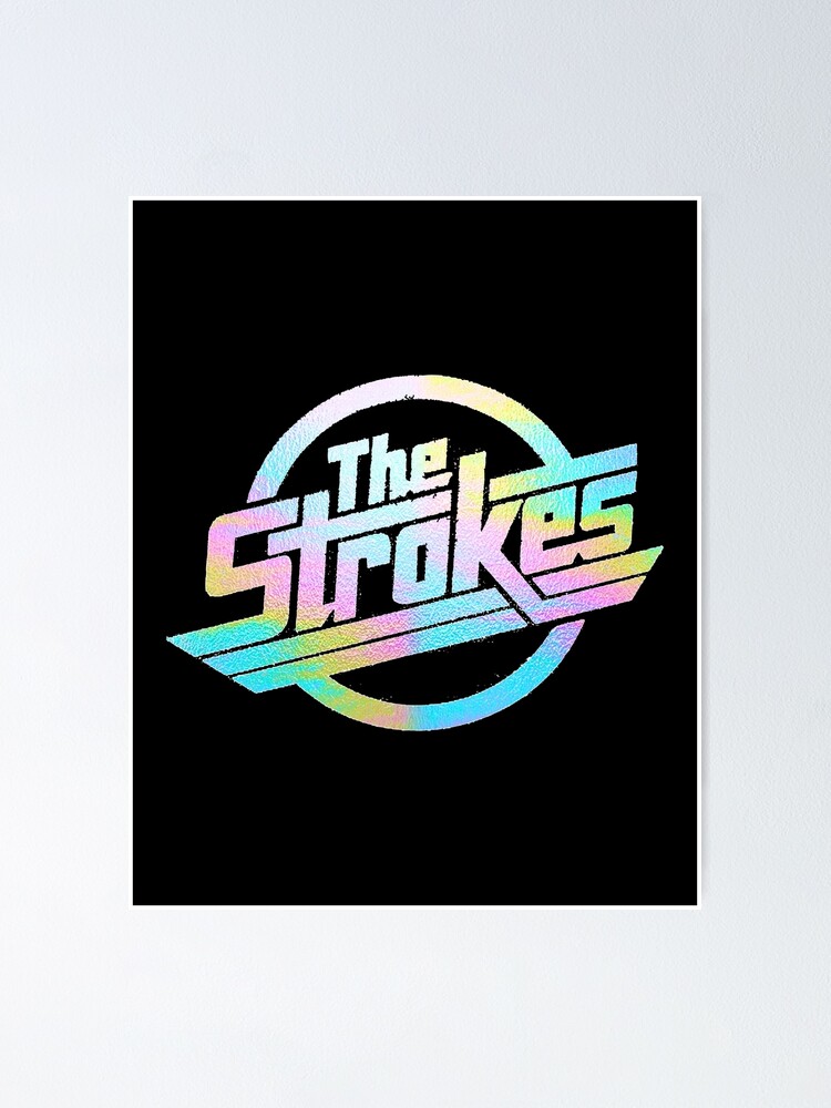 Disover The Strokes color light Poster