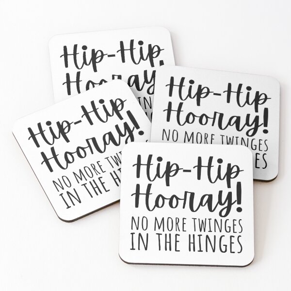 Item preview, Hip Hip Hooray, Hip Replacement Surgery, Broken Hip, Hip Surgery designed and sold by AmputTee.