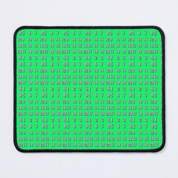 Item preview, Green) Number List 1 to 20 ( Pink Design ) Sleeveless Top designed and sold by TeredaLaurent.