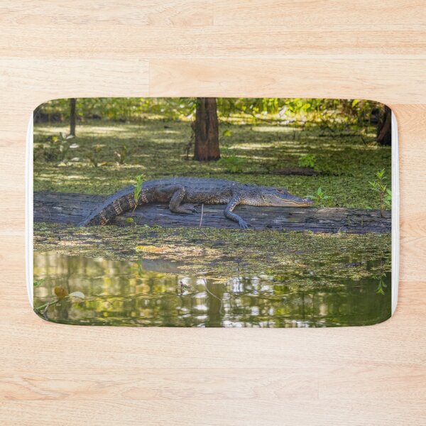 Item preview, Resting Alligator in the Swamp designed and sold by SafariByMarisa.
