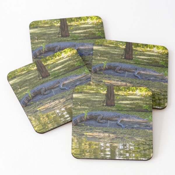 Item preview, Resting Alligator in the Swamp designed and sold by SafariByMarisa.