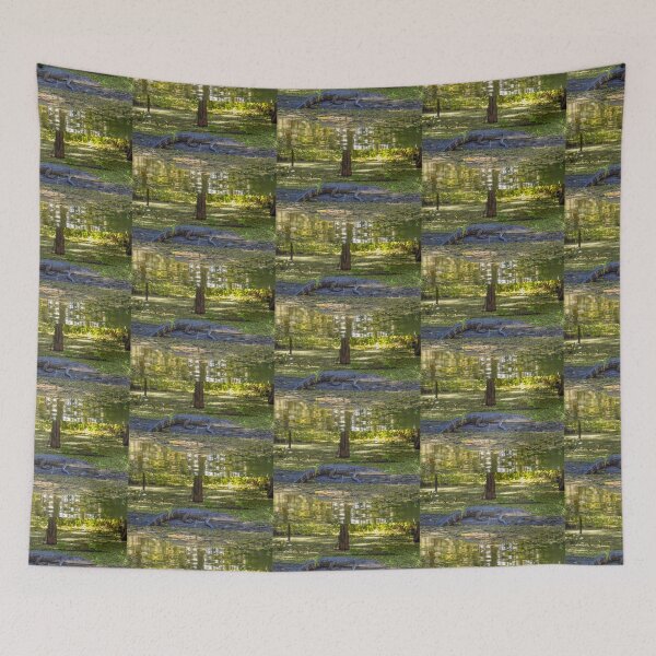Item preview, Resting Alligator in the Swamp designed and sold by SafariByMarisa.