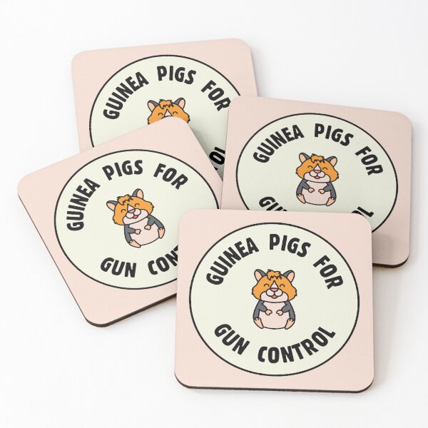 Item preview, Guinea Pigs For Gun Control designed and sold by Picket Club.