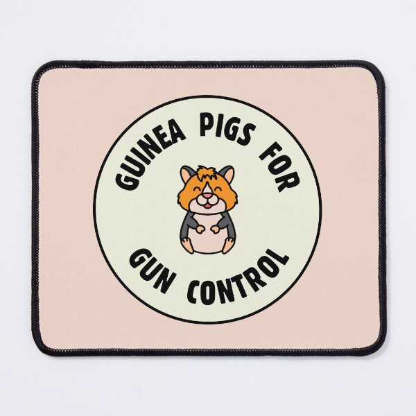 Item preview, Guinea Pigs For Gun Control designed and sold by Picket Club.