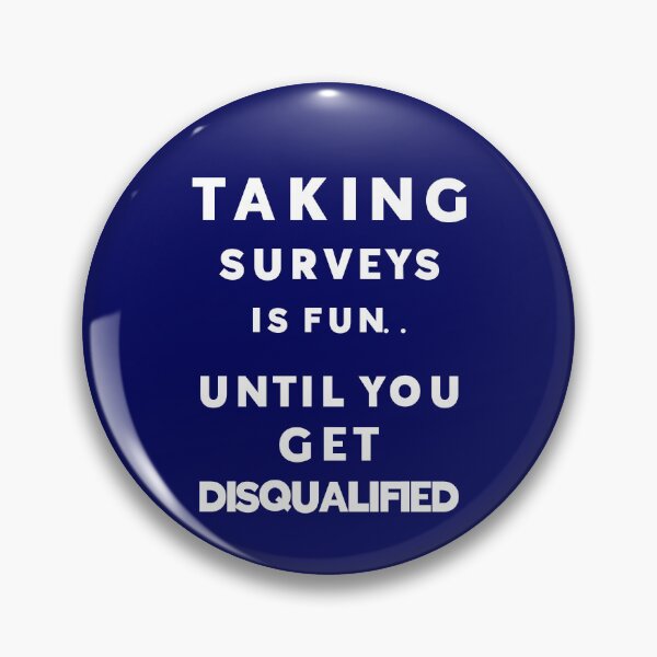 Item preview, Taking Surveys Is Fun Funny Survey Taker designed and sold by SharpThreadZ.