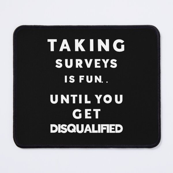 Item preview, Taking Surveys Is Fun Funny Survey Taker designed and sold by SharpThreadZ.