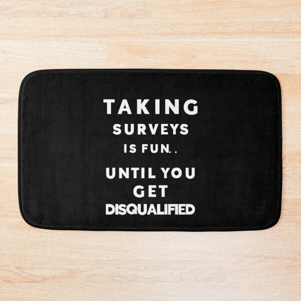 Item preview, Taking Surveys Is Fun Funny Survey Taker designed and sold by SharpThreadZ.
