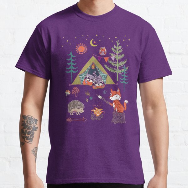 Woodland Animals Campout Classic T-Shirt