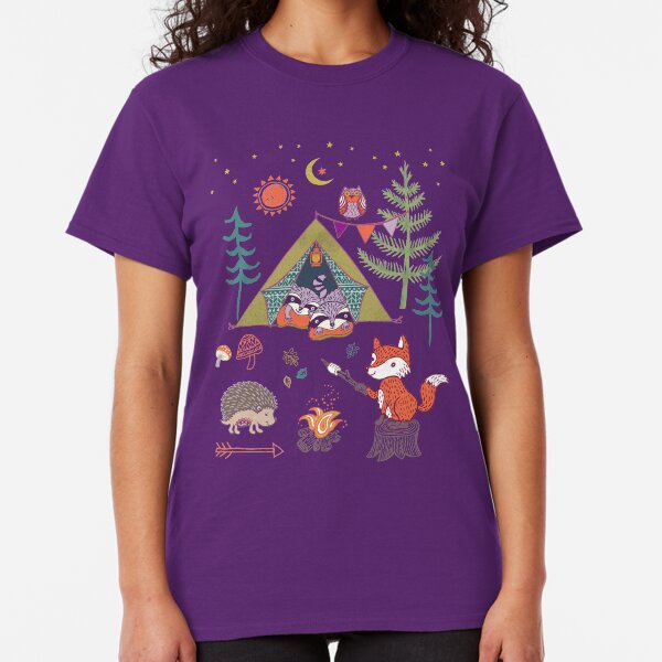 Woodland Animals Campout Classic T-Shirt