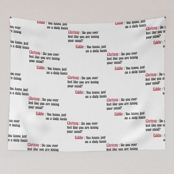 Item preview, Eddie Munson and Chrissy Quotes  Joseph Quinn Quotes  172 designed and sold by LilyNorth24.