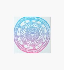 Lámina de exposición Diseño rosado y azul de Ombre