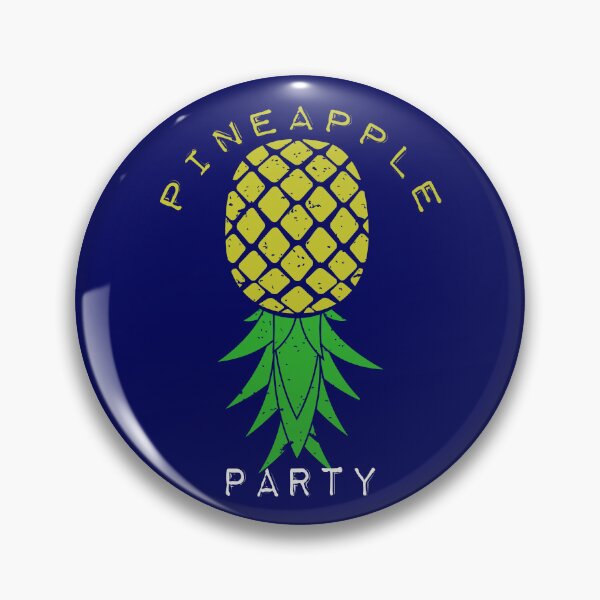 Item preview, Pineapple Party Funny Upside Down Pineapple Cool Swinger Gift designed and sold by SharpThreadZ.