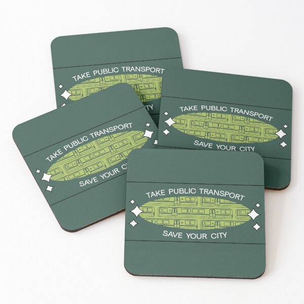 Item preview, Take Public Transport - Save Your City designed and sold by Picket Club.