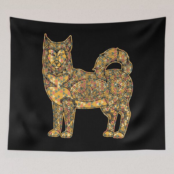 Item preview, Alaskan Malamute - Alaskan Malamute Geometric designed and sold by UnknownArtistt.