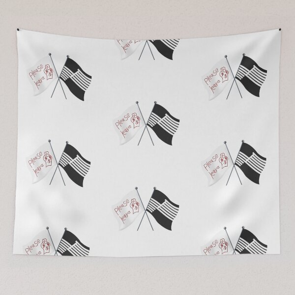 Item preview, Please Leave Flag designed and sold by GingerDesigner.
