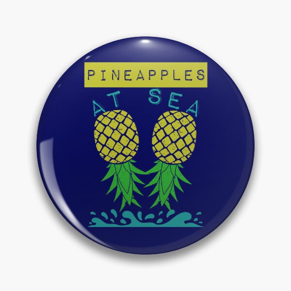 Item preview, Pineapples At Sea Cool Upside Down Pineapples Funny Swinger Gift designed and sold by SharpThreadZ.