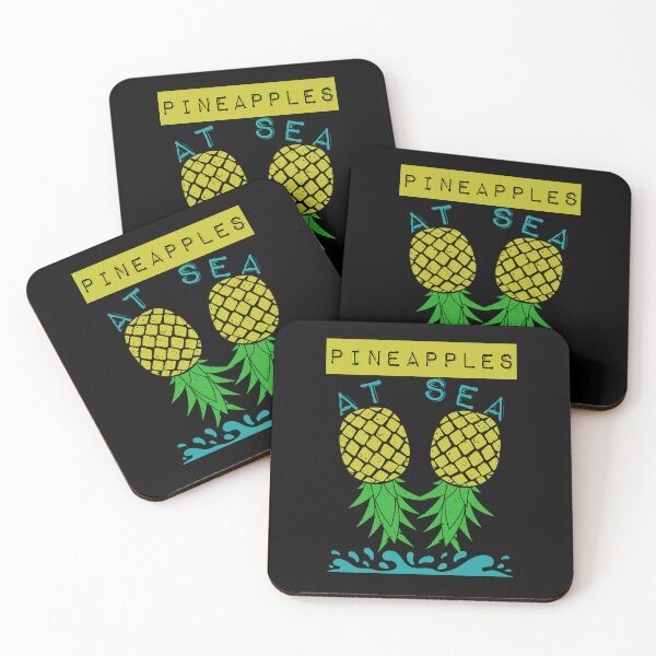 Item preview, Pineapples At Sea Cool Upside Down Pineapples Funny Swinger Gift designed and sold by SharpThreadZ.