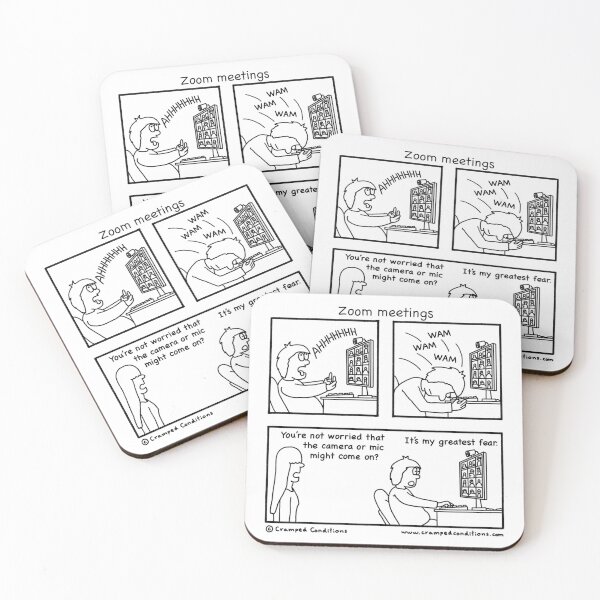 Item preview, Zoom meetings designed and sold by Cramped Conditions.