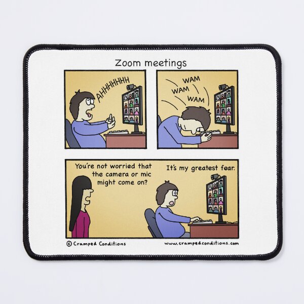 Item preview, Zoom meetings designed and sold by Cramped Conditions.