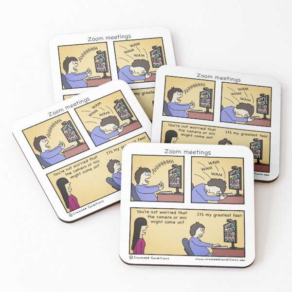 Item preview, Zoom meetings designed and sold by Cramped Conditions.