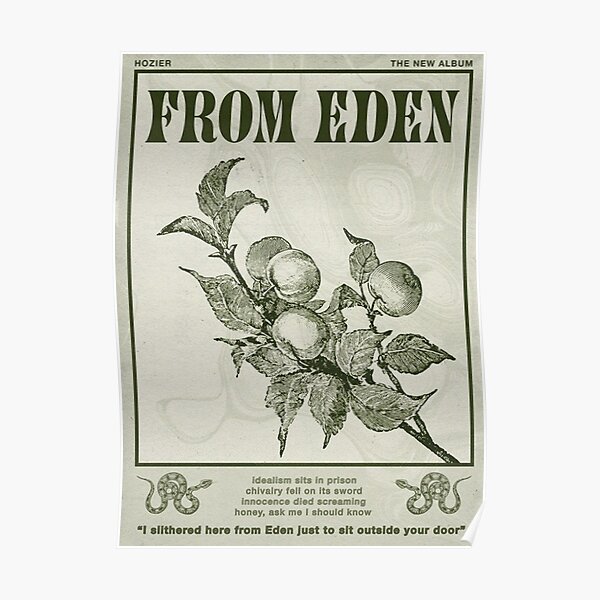 From Eden Hozier Poster