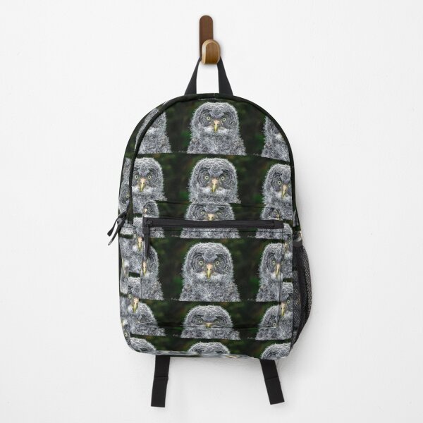 Item preview, Young Grey Owl Surprised designed and sold by Annariaart.