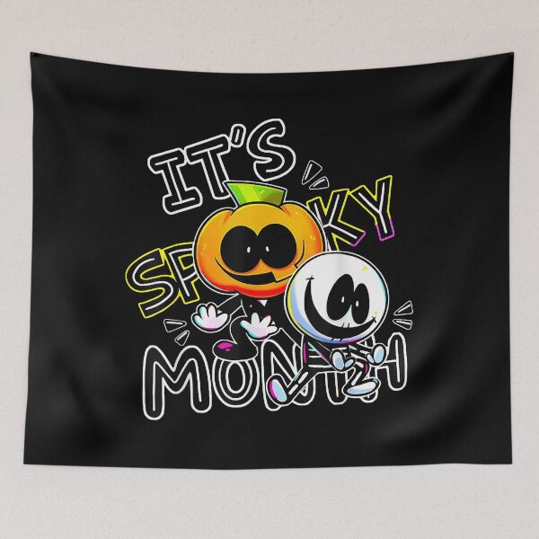 Item preview, Fun Skid and Pump It's Spooky Month Retro tee for Boy kids  designed and sold by Maliyah Adrien.