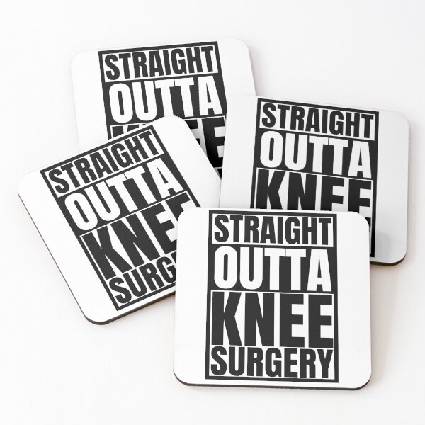 Item preview, Straight Outta Knee Surgery, Knee Surgery, Broken Knee, Knee Injury, Knee Joint Replacement designed and sold by AmputTee.