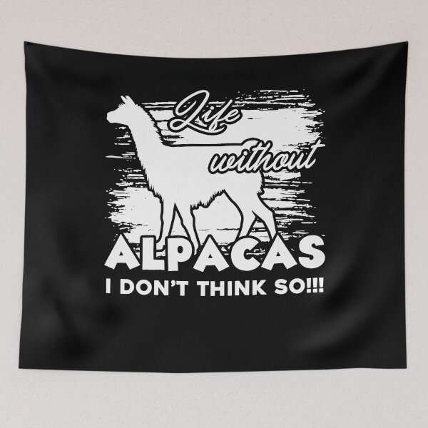 Item preview, Alpaca - Life Without Alpacas designed and sold by UnknownArtistt.