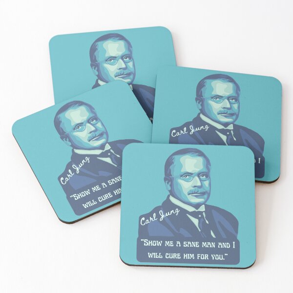 Item preview, Carl Jung Portrait and Quote designed and sold by Unhinged Heather.